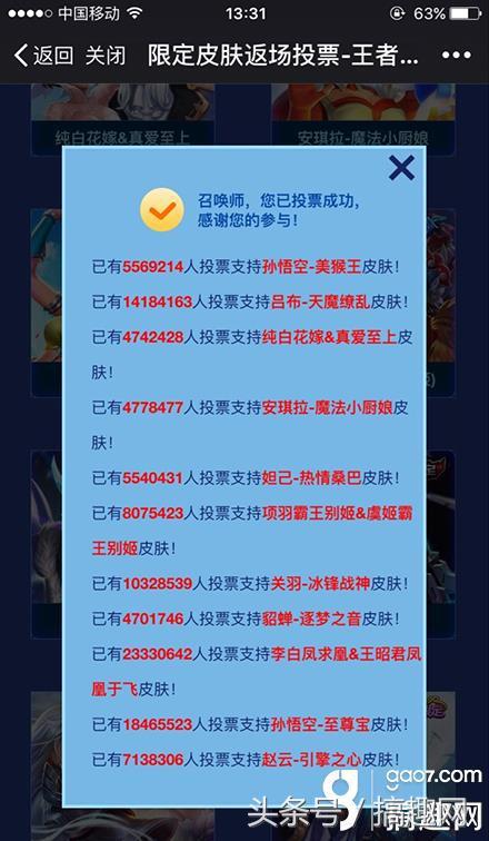 热门游戏皮肤返场最新票数揭晓，游戏内热议焦点热议话题