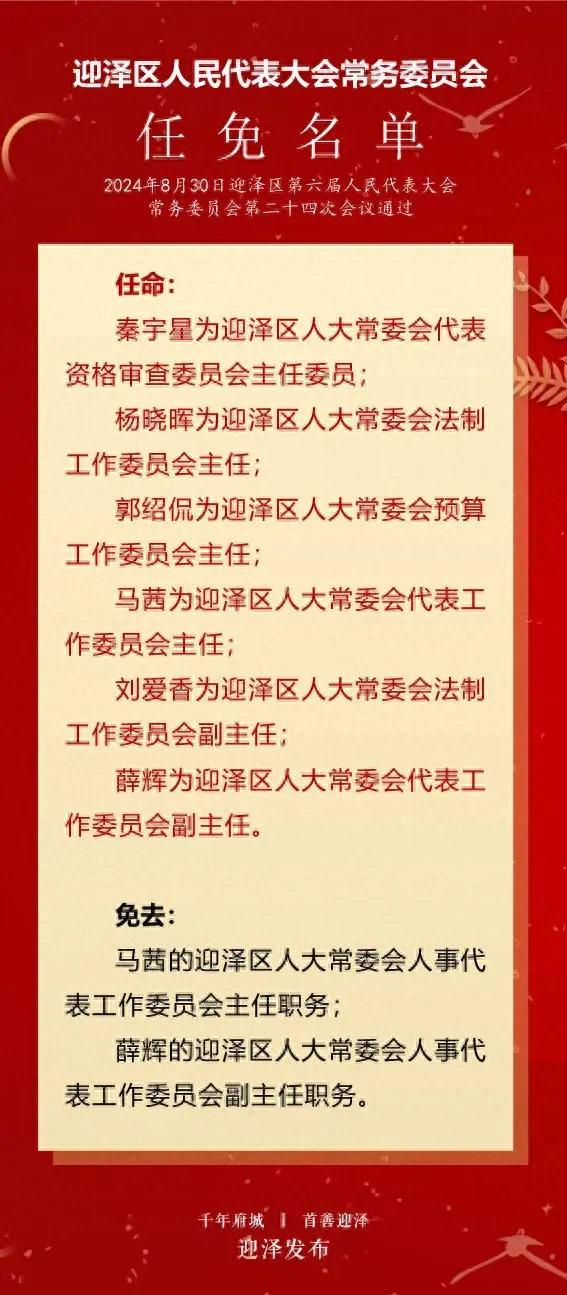 太原市最新人大任免动态概览